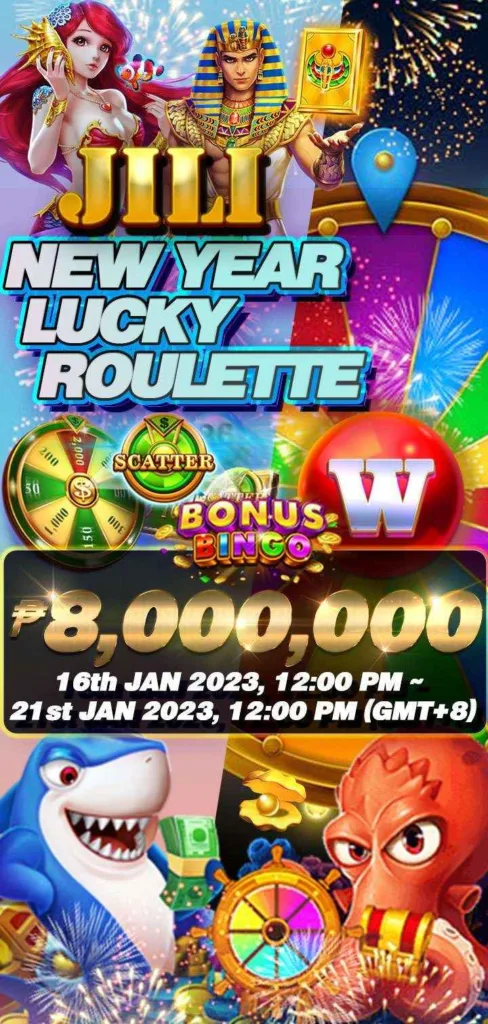JILI New Year Lucky Roulette